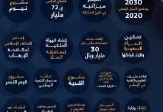 اهم انجازات المملكة العربية السعودية 2022