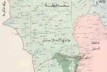 خريطة وادي الدواسر و الرمز البريدي الخاص بها