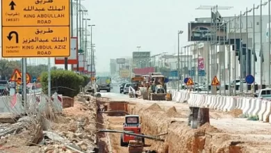 مشروع تطوير طريق الملك عبد الله