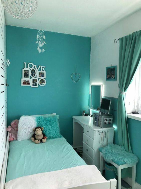 ديكورات غرفة نوم للمساحات الصغيرة مناسبة للشباب والبنات